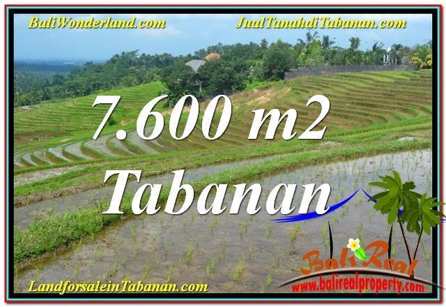 DIJUAL MURAH TANAH di TABANAN 7,600 m2 di Tabanan Selemadeg